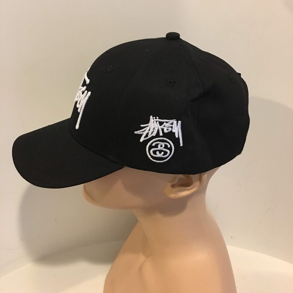 Nwt Black Stussy Unisex Cap - Picture 4 of 4